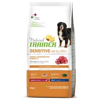 Trainer Natural Sensitive No Gluten sa jagnjetinom za odrasle pse srednjih i velikih rasa 12kg